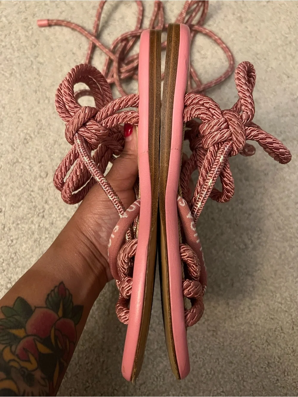 Louis Vuitton Maia Espadrille Sandals